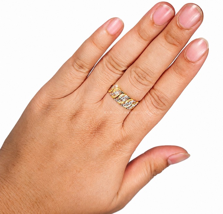 Merchant9 Cincin Emas Kait Chrome L:0.8CM