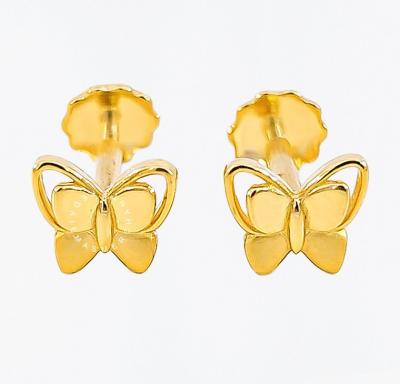 Merchant9 Subang Butterfly Matte L:0.6CM