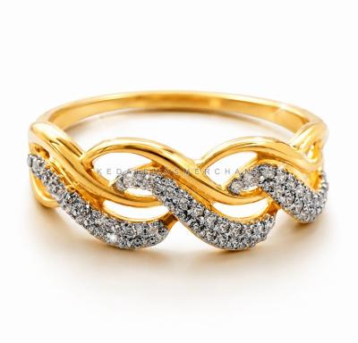 Merchant9 Cincin Emas Tocang Diamond Cut 2C