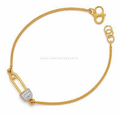 Merchant9 Rantai Tangan Mesin Box Celeste Embrace Diamond Cut 2C L:0.65CM