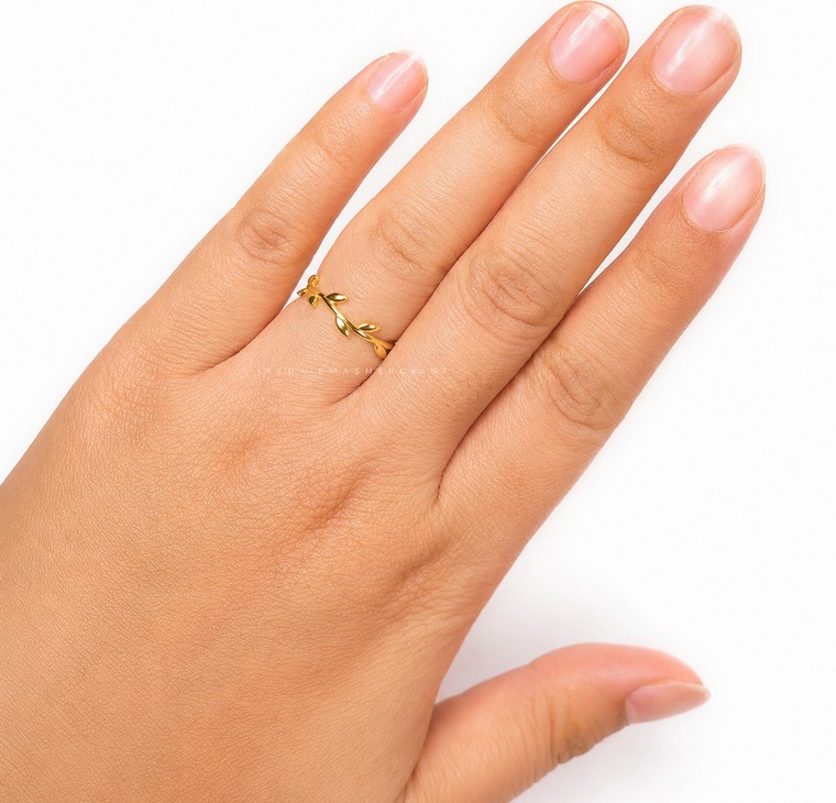 Merchant9 Cincin Emas Fern