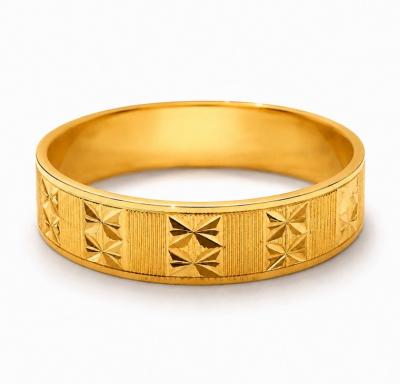 Merchant9 Cincin Emas Belah Rotan Star