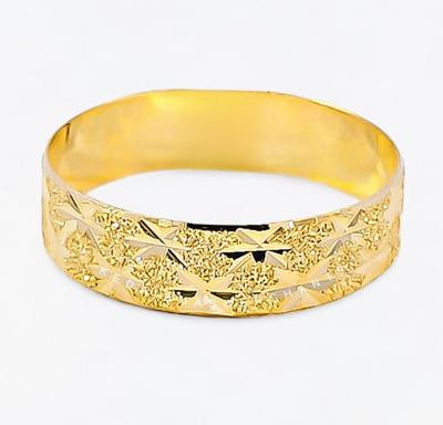 Merchant9 Cincin Emas Belah Rotan Star Pasir L:0.5CM