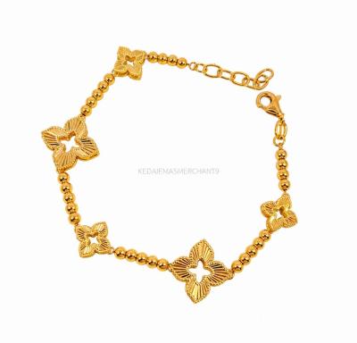 Merchant9 Rantai Tangan Pearl 5 Fleur L:1.5CM