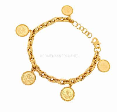 Merchant9 Rantai Tangan Sauh Dimensi Gantung Syiling L:0.5CM