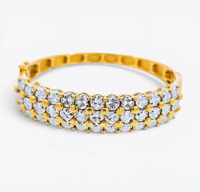 Merchant9 Gelang Louise Diamond Cut 3 Layer L:1.3CM