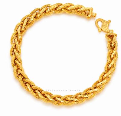 Merchant9 Rantai Tangan Tocang Pasir Dimensi L:0.5CM