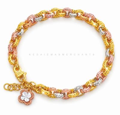 Merchant9 Rantai Tangan Kendi Kerawang VC Gantung 3C L:0.7CM