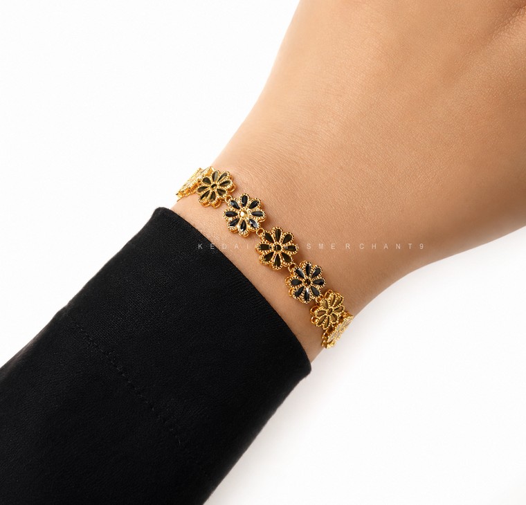 Merchant9 Rantai Tangan Daisy Polish 2C L:1CM