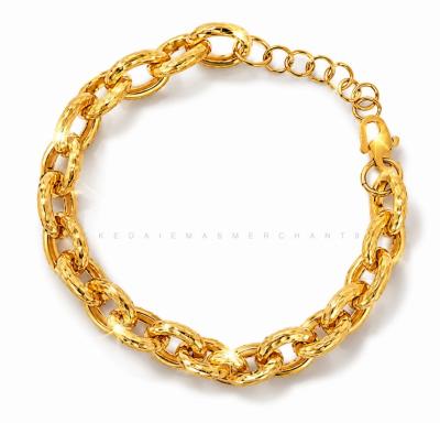 Merchant9 Rantai Tangan Sauh Oval Dimensi L:0.8CM