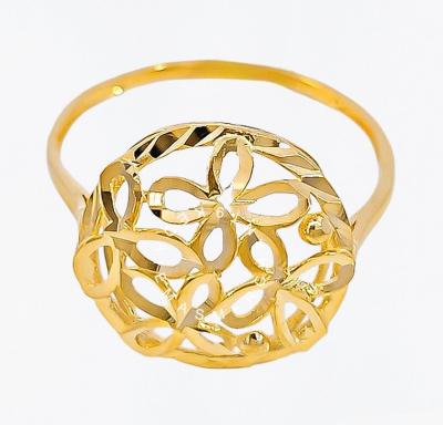 Merchant9 Cincin Emas Bulat Butterfly