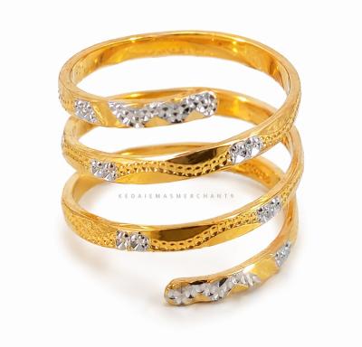 Merchant9 Cincin Emas Snake Chrome