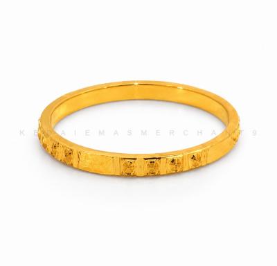 Merchant9 Cincin Emas Belah Rotan Siput Tetris L:0.2CM