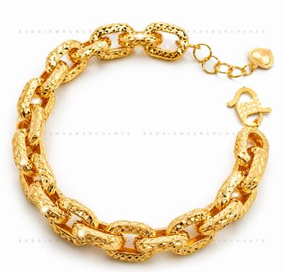 Merchant9 Rantai Tangan Sauh Dimensi L:0.9CM