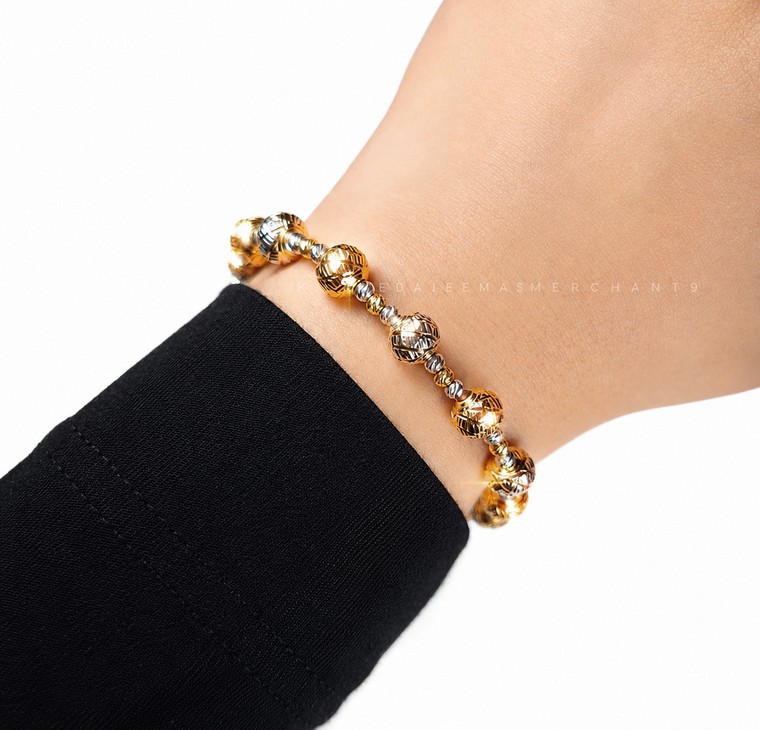 Merchant9 Rantai Tangan Boba Orbit 2C  L:0.7CM