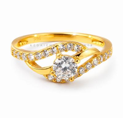 Merchant9 Cincin Emas Permata CR9221
