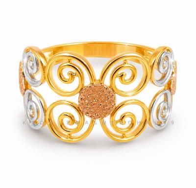 Merchant9 Cincin Emas Spriral 3C L:1.1CM