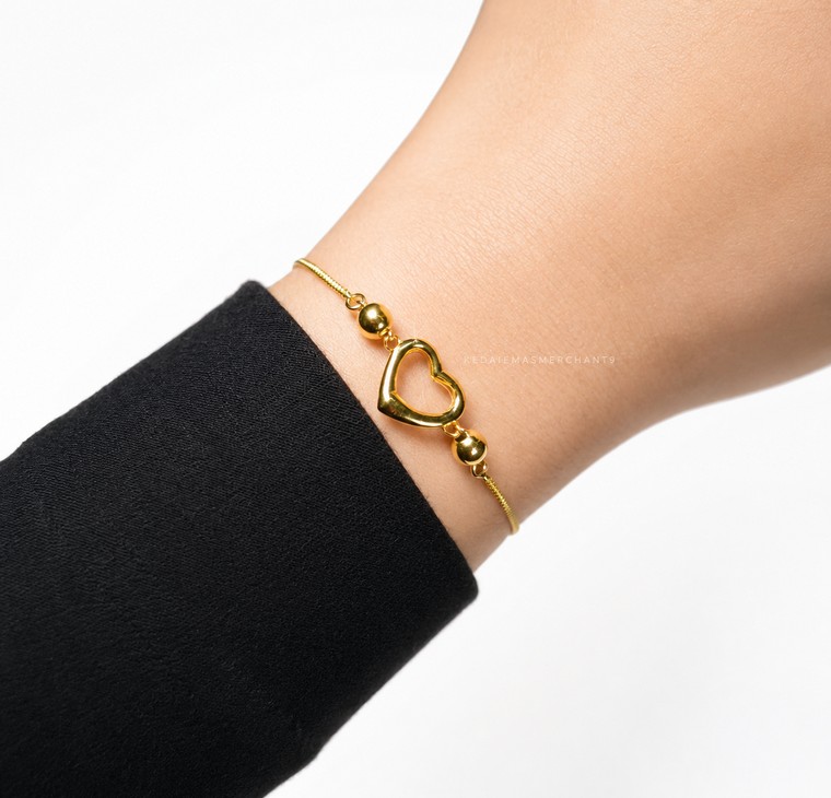 Merchant9 Rantai Tangan Choker Mesin Love Minimalist