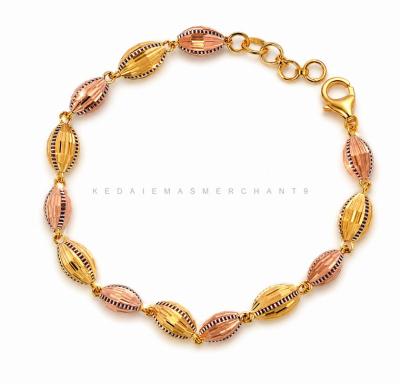 Merchant9 Rantai Tangan Marquise Bead 3C L:0.6CM