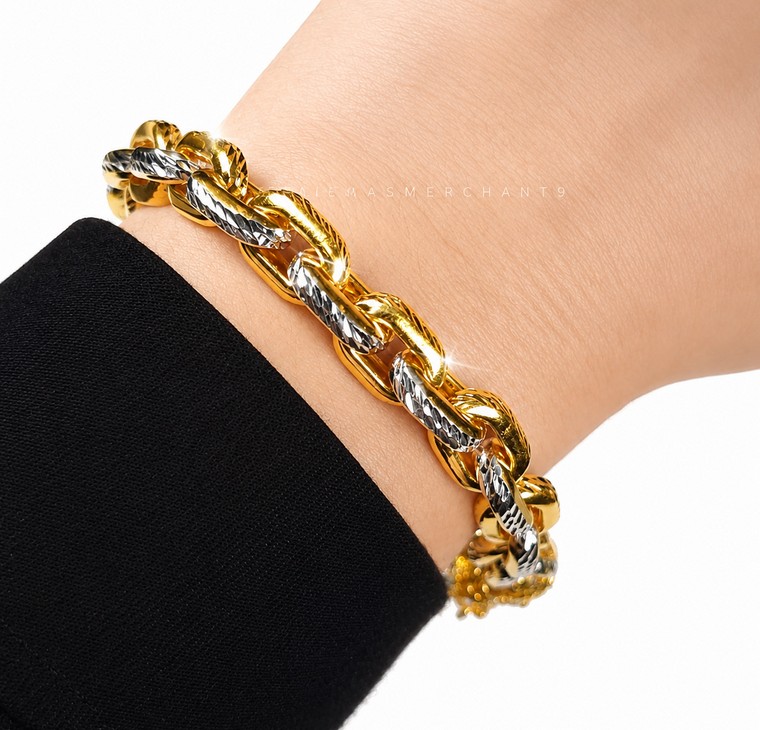 Merchant9 Rantai Tangan Sauh Dimensi Honeylove Gantung 2C L:0.8CM