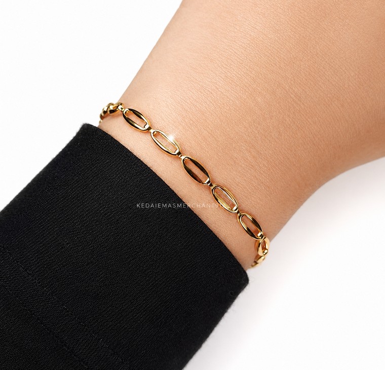 Merchant9 Rantai Tangan Sauh Fashion L:0.35CM