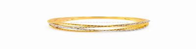 Merchant9 Cincin Emas Silang Rope Diamond Cut L:0.65CM