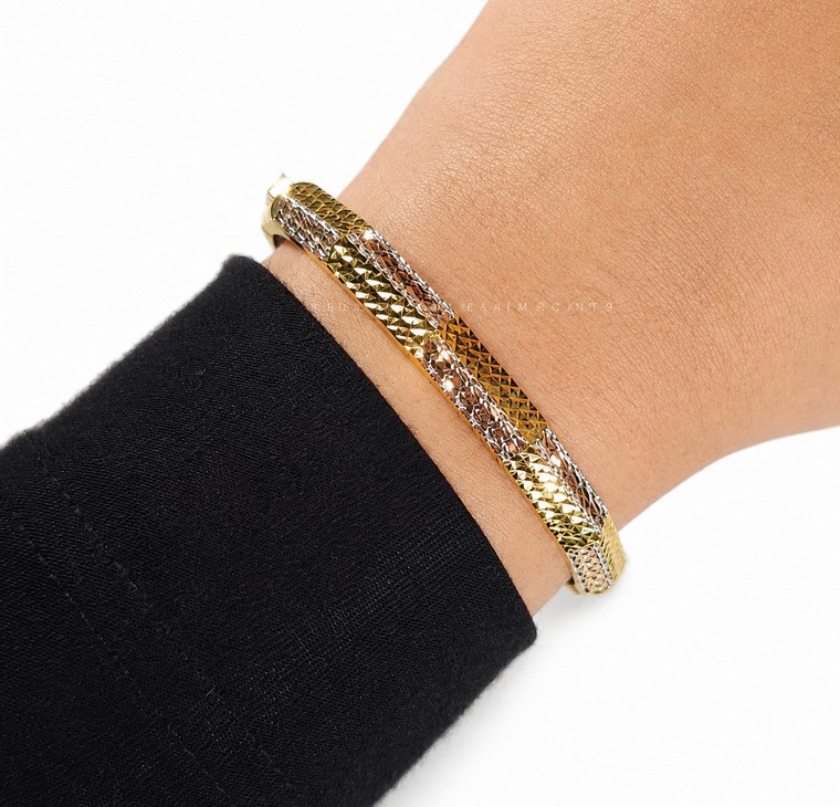 Merchant9 Gelang Bamboo Kerawang 2C L:0.6CM