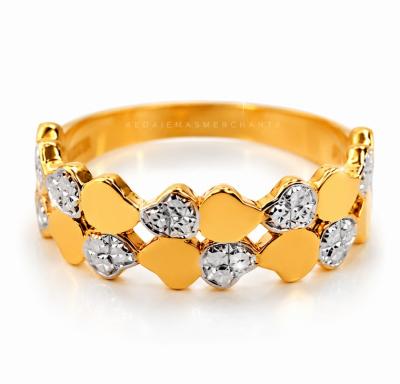 Merchant9 Cincin Emas Cloud Diamond Cut 2C L:0.6CM
