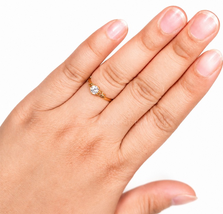 Merchant9 Cincin Emas Permata Cera BR9078