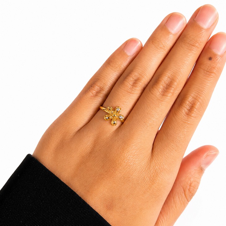 Merchant9 Cincin Emas Daisy 2C