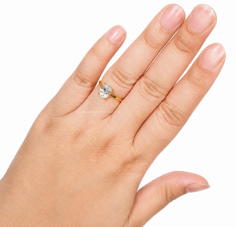 Merchant9 Cincin Emas Permata Cera BR9059