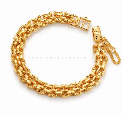 Merchant9 Rantai Tangan Sauh 2 Layer L:0.9CM (Klip Petak)