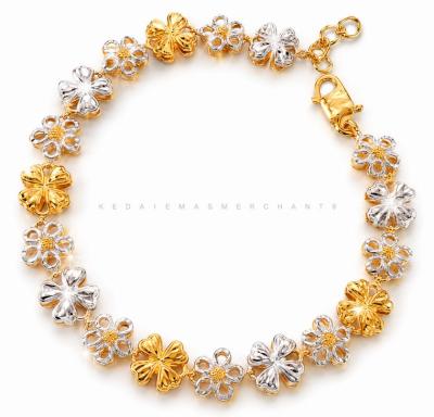 Merchant9 Rantai Tangan Bunga Camellia Clover 2C L:0.8CM