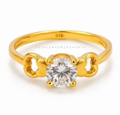 Merchant9 Cincin Emas Permata Cera BR9071