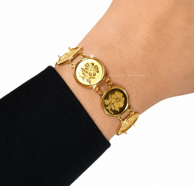 Merchant9 Rantai Tangan Syiling L:1.8CM