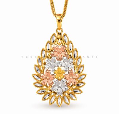 Merchant9 Loket Daisy Leaf 3C I L:2.5CM