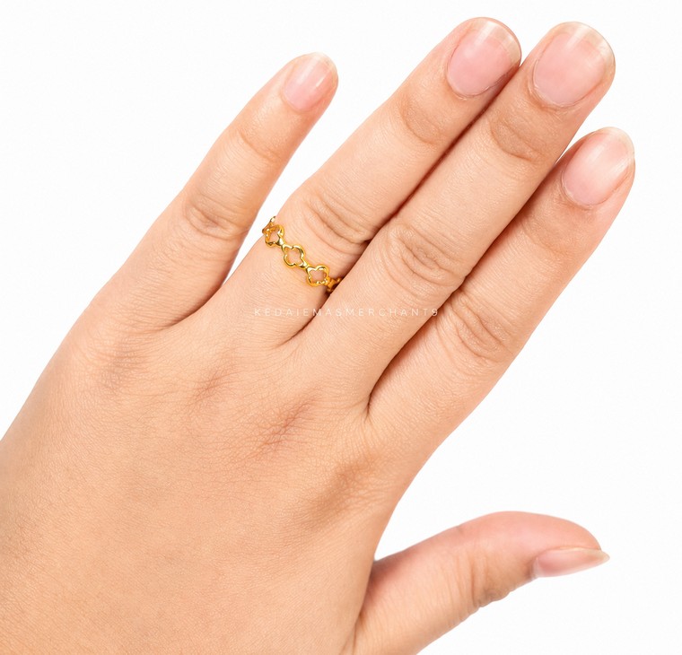 Merchant9 Cincin Emas VC Full L:0.5CM
