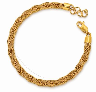 Merchant9 Rantai Tangan Tocang Rapunzel L:0.5CM