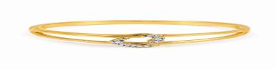 Merchant9 Cincin Emas Love Knot Diamond Cut