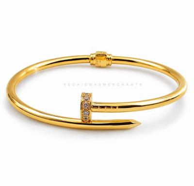 Merchant9 Gelang Paku Permata L:0.3CM