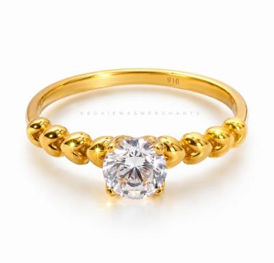 Merchant9 Cincin Emas Permata Cera BR9082