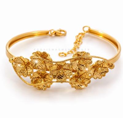 Merchant9 Gelang Flora Dimensi L: 2.1CM