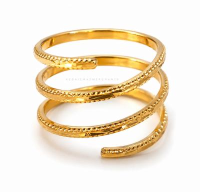 Merchant9 Cincin Emas Snake Dot