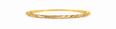 Merchant9 Cincin Emas Lintah Wave Diamond Cut