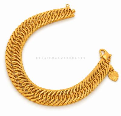 Merchant9 Rantai Tangan Kait 3 Pasir L:0.9CM