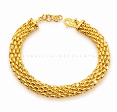 Merchant9 Rantai Tangan Snake Skin Polish L:0.75CM
