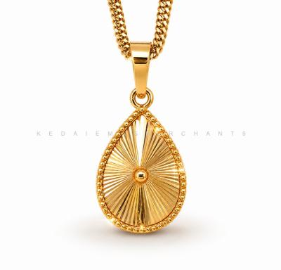 Merchant9 Loket Teardrop Stripe Dot II L:1.0CM