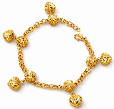 Merchant9 Rantai Tangan Kendi Bunga Gantung Love L:0.4CM