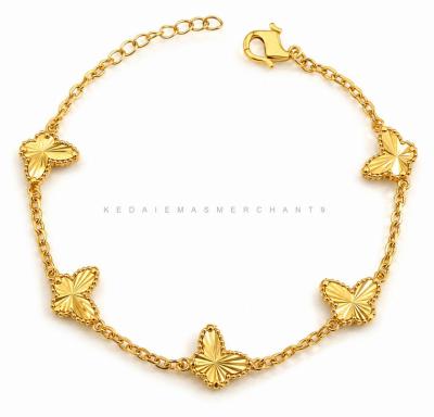 Merchant9 Rantai Tangan Choker Polo Butterfly Dimensi L:0.95CM