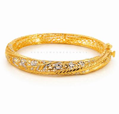 Merchant9 Gelang Twist Kerawang Chrome L:0.7CM (OVAL)